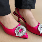 Isabella Heels - Hot Pink