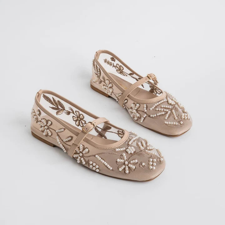 Zara Embroidery Pumps