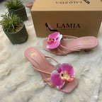 Rose Marie Flower Heel
