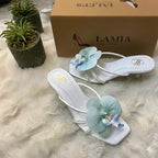 Rose Marie Flower Heel