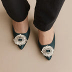 Isabella Heels -Green