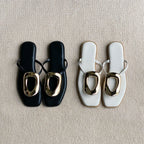 The Lisa Buckle Slipper