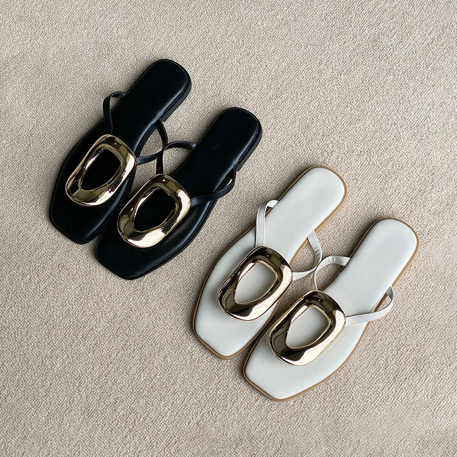 The Lisa Buckle Slipper