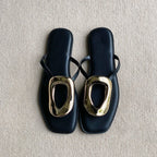 The Lisa Buckle Slipper