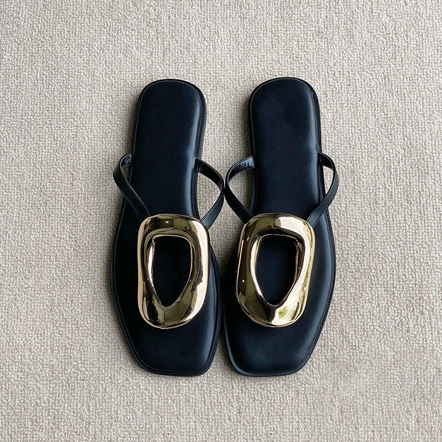 The Lisa Buckle Slipper